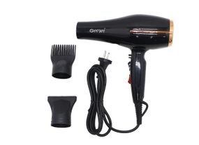 Мощный маленький качественный фен для сушки укладки волос Gemei Gm-1780 2400 Вт электрофен