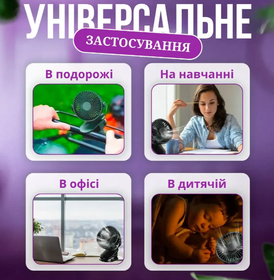 USB вентилятор TGX-210, тихий вентилятор, багатофункціональний вентилятор, зручний вентилятор   знижка | Зображення 5