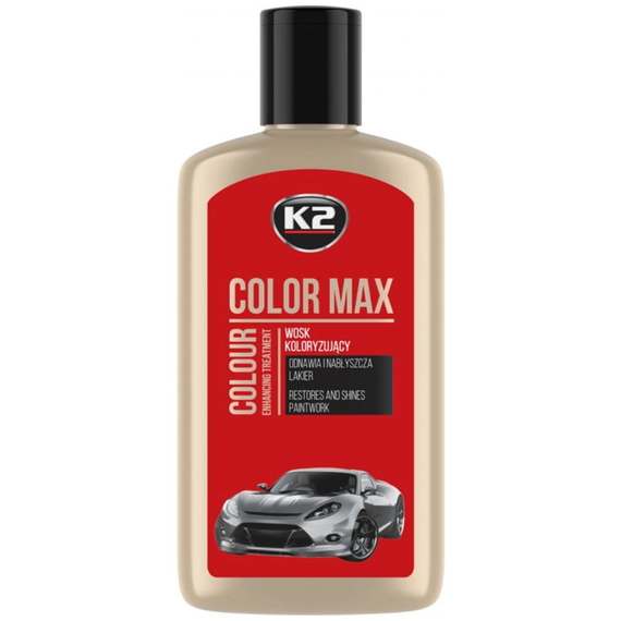 Поліроль K2 COLOR MAX 250 мл червоний K020RED