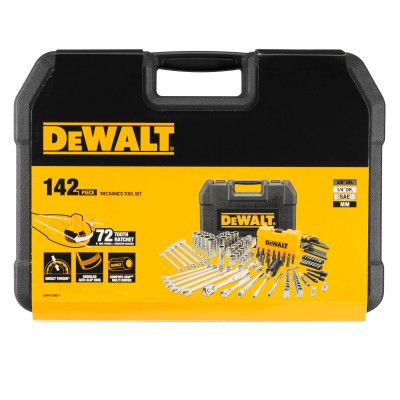 Набор инструментов DeWALT 1/4", 3/8", 142 шт. (DWMT73802-1) | Зображення 3