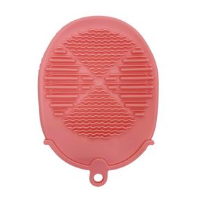 Силиконовая мочалка-перчатка для купания MGZ-0929(Pink)