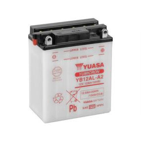 Аккумулятор МОТО Yuasa 12V 12,6Ah YuMicron Battery YB12AL-A2 (сухозаряжений)
