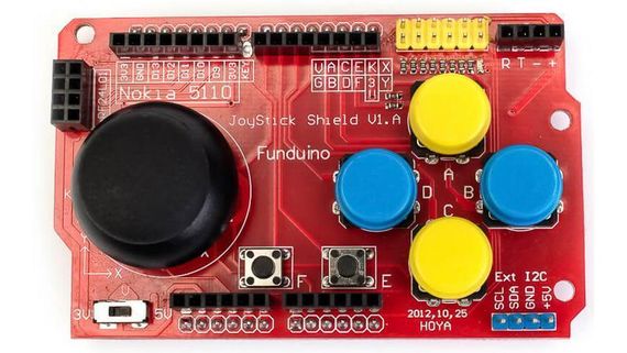 Джойстик для Arduino Funduino Joystick Shield | Зображення 3