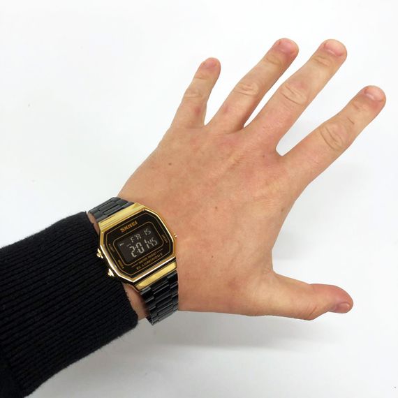 Мужские спортивные часы с гарантией SKMEI, Часы кварцевые армейские Мужские часы стильные на руку VZ-37 | Зображення 7