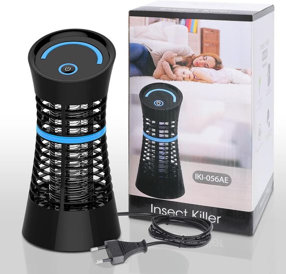 Електрична пастка лампа від комах, комарів Qomolo Iki-056A, ультрафіолетова лампа, 900В, площа дії 30 м² | Зображення 7