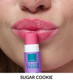Бальзам для губ Avon Цукрове печиво / Sugar Cookie | Зволожуючий з легким відтінком 4 г