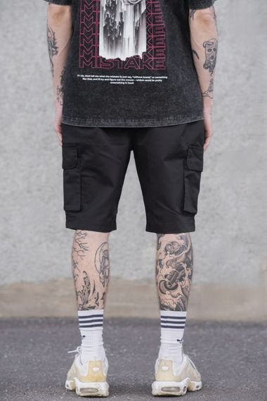 Трикотажні шорти карго Without Volt Reflective Black | Зображення 3