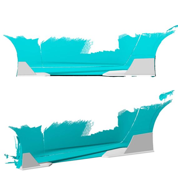 Бокові пороги (Карбон) для Nissan 400Z 2022- рр | Зображення 1