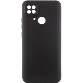 Чохол TPU GETMAN Liquid Silk Full Camera для Xiaomi Redmi 10C Чорний / Black