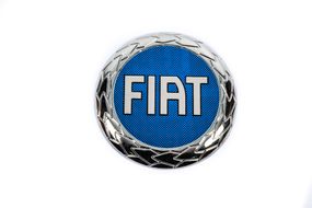 Емблема Old (синя, самоклейка) 85 мм для Тюнінг Fiat