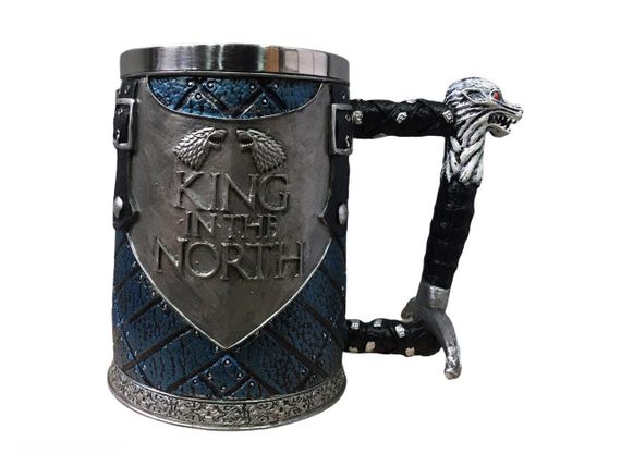 Кружка Чашка Келих Гра Престолів King in the North Targaryen 3D Король Півночі | Зображення 6