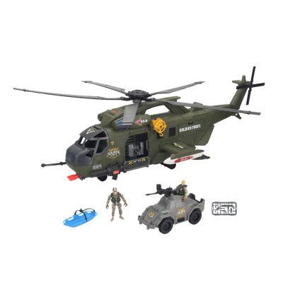 Игровой набор Chap Mei Солдаты L&S Air Command Combat Copter Боевой вертолет (545163) | Зображення 2