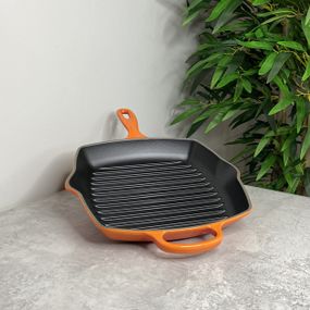 Сковорода гриль Le Creuset Square Grillet 20183260900422 26 см огненная