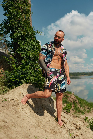 Комплект Пляжник чёрный S | Зображення 1