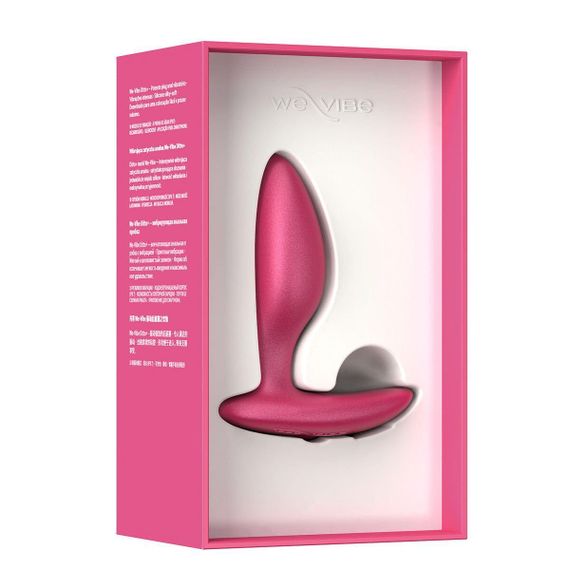 Анальная смарт-вибропробка We-Vibe Ditto+ Cosmic Pink, 10 режимов, пульт ДУ Sex Aura | Зображення 6