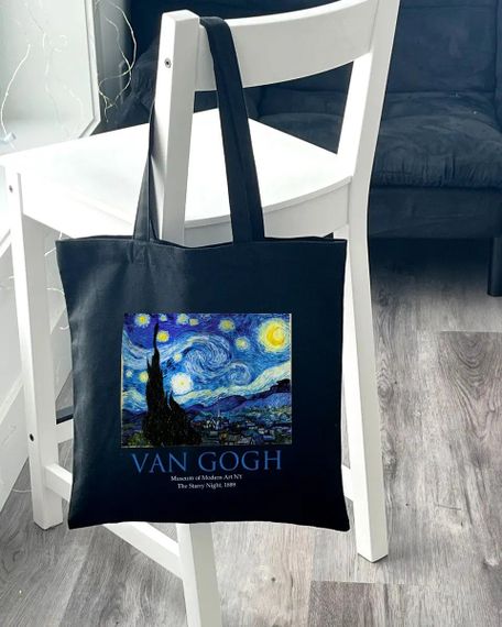 Екошопер Букопт ВК4062 VAN GOGH «Зоряна ніч» Чорний | Зображення 6