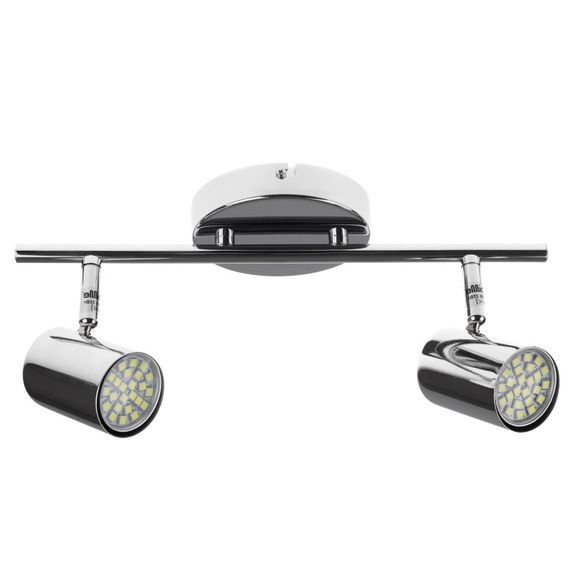 Светильник настенно-потолочный спот поворотный накладной HTL-180/2 GU10 CH | Зображення 3