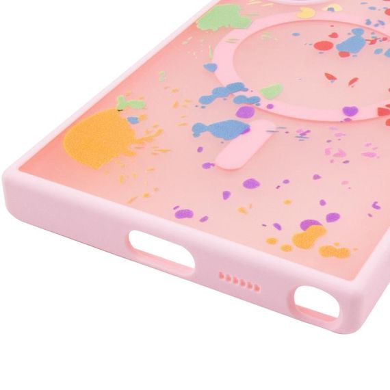 Чохол TPU+PC Flush with Magnetic Fit для Samsung Galaxy S24 Ultra Baby pink | Зображення 4