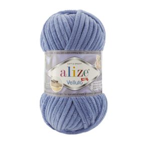 Пряжа Alize VELLUTO 374 плюшевая