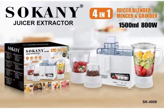 Соковыжималка з високою продуктивністю XPRO SOKANY SK-4008 (44473-SK-4008_1519) | Зображення 5