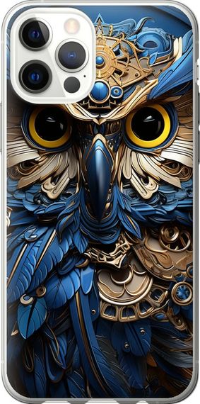 Чехол на iPhone 12 Pro Сова v2 "5649u-2052-17620"