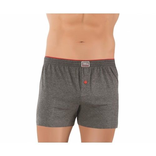 Чоловічі труси боксери Oztas 1128-А антрацит XXL