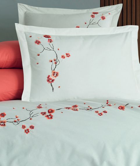 Постельное белье Maribor Elegance Poplin 200 х 220 см Sakura Krem