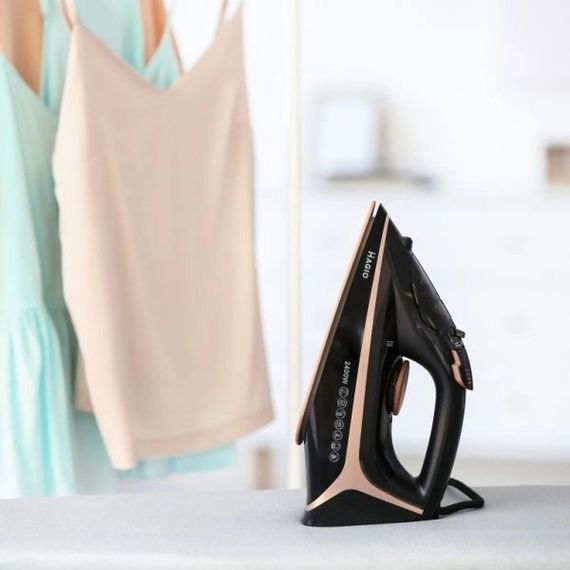 Портативна електрична праска MAGIO, Парова праска для одягу відпарювач для прасування речей OI-99 | Зображення 4