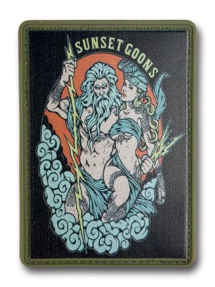 ПАТЧ (НАШИВКА) "Sunset Goons" ПВХ