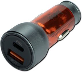 Автомобільне зарядне пристрій Швидке зарядження XPRO NZ8 Sprinter 43W PD25W+QC3.0 Type-C to Type-C (37376-01_231)