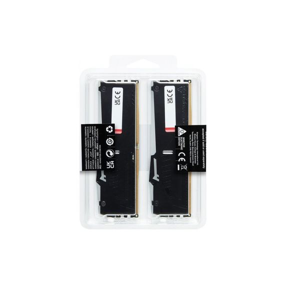 Модуль памяти для компьютера DDR5 32GB (2x16GB) 5200 MHz Beast RGB XMP Kingston Fury (ex.HyperX) (KF552C40BBAK2-32) | Зображення 6