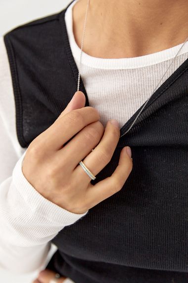 Двошаровий лонгслів у рубчик з імітацією жилетки - чорний цвет, M (є розміри) | Зображення 3