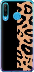 Чехол на Huawei P30 Lite Пятна леопарда "4269u-1651-17620"