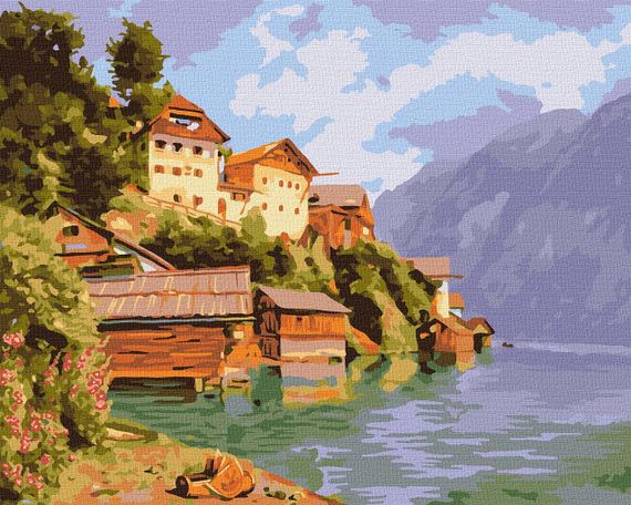 Картина за номерами "Затишна затока" KHO6311 40х50