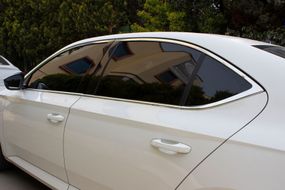 Повна окантовка вікон (нерж) для Skoda Superb 2016-2024 рр