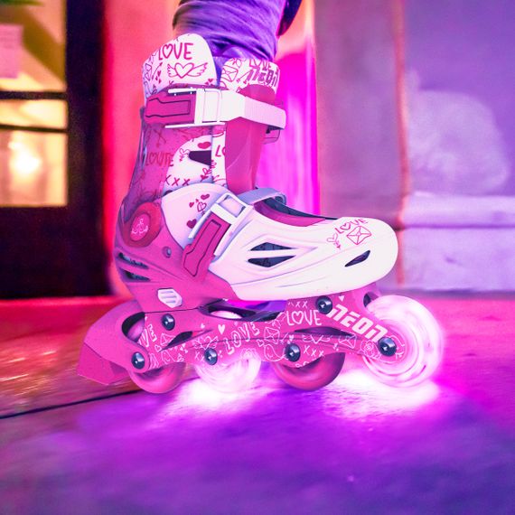 Роликовые коньки Neon Inline Skates Розовый (Размер 30-33) (NT07P4) | Зображення 3