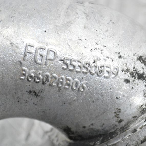 Трубка впускного колектора 1.9 CDTI Opel Astra H Zafira B Vectra C патрубок картерних газів Опель 55350839 | Зображення 3