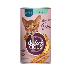Суп ласощі Delickcious для дорослих котів, з тунцем 140г