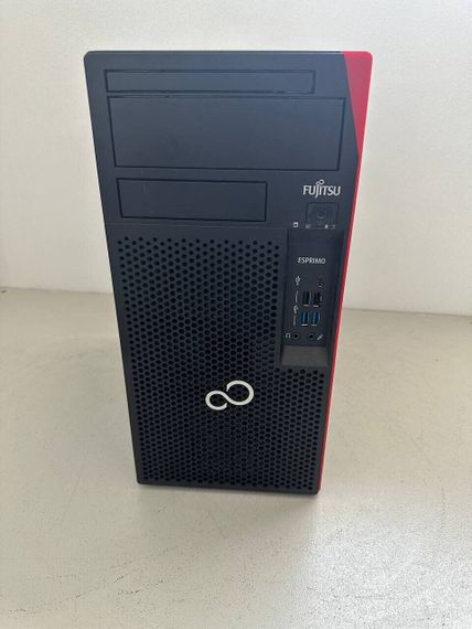 Комп'ютер Fujitsu Esprimo P757 E90+ Tower / Intel Core i3-6100 (2 (4) ядра по 3.7 GHz) / 8 GB DDR4 / 128 GB SSD / Intel HD Graphics 530 / DisplayPort б/в | Зображення 1