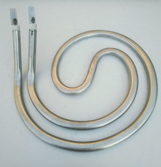 Тен 1000w для електроплити "Елна" нержавійка світла. Україна | Зображення 1