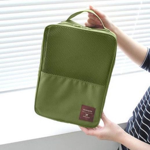 Органайзер для взуття дорожній сумка Monopoly Travel Series. Колір: зелений WM-90