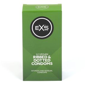 Презервативи - EXS Ribbed And Dotted, 12 шт.