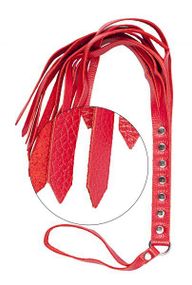 Флогер S&M Fancy Leather Floger, Red sexstyle