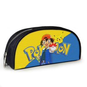 Пенал школьный с принтом Покемон Пикачу 23х10х8 см с принтом для мальчика (3834)