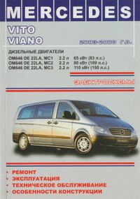 Mercedes Vito / Viano. Руководство по ремонту и эксплуатации. Книга