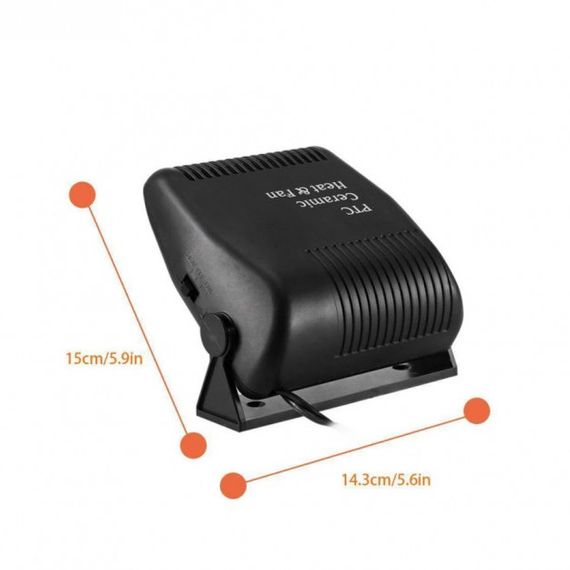 Тепловентилятор автомобильный Car Fan CF-701 (дуйка LB-301 для авто) | Зображення 2