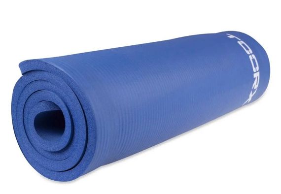 Килимок спортивний Toorx Fitness 172 х 61 х 1,2 см для йоги та фітнесу Blue (MAT-172) | Зображення 1