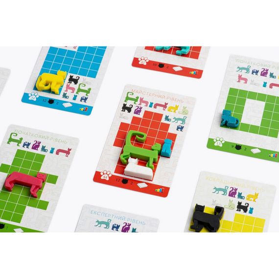 Детская игра головоломка "Кошачья стая" FGS68 на украинском языке | Зображення 3