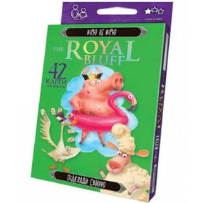 Настольная игра Danko Toys Верю не верю (The Royal Bluff) желтые, украинский (RBL-01-02U)