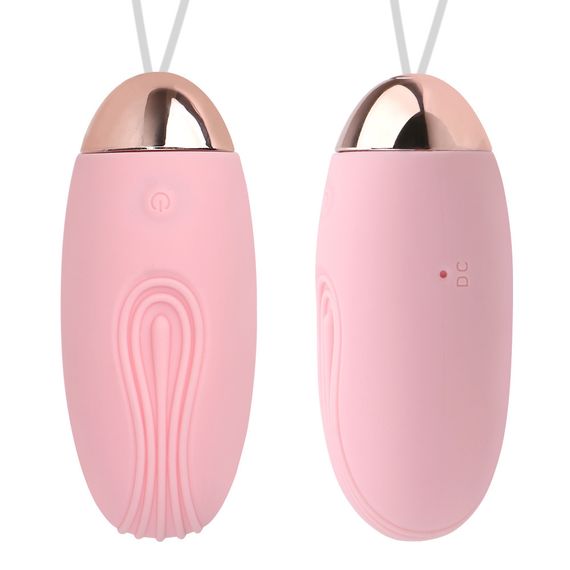 Віброяйцо вагінальне з пультом ДК "Little Whale", рожевий 10 режимів вібрації sexstyle | Зображення 4